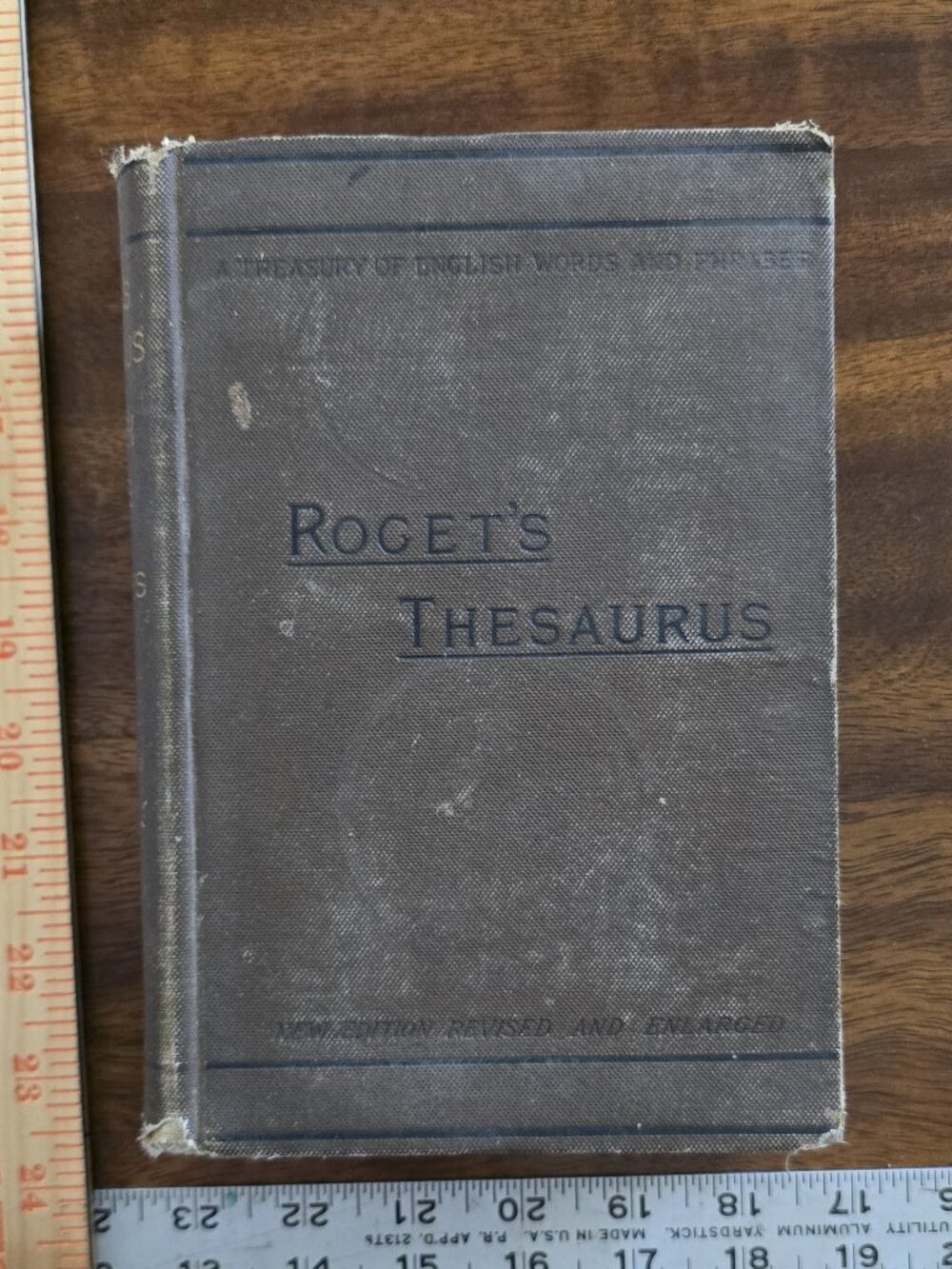 Roget's Thesaurus of English Words and Phrases
